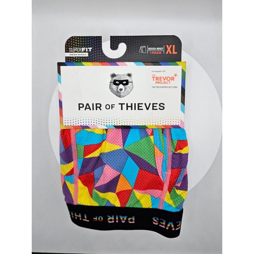 Pair of Thieves" The Trevor Project" Men's Performance Boxer Brief XL-BNWT
